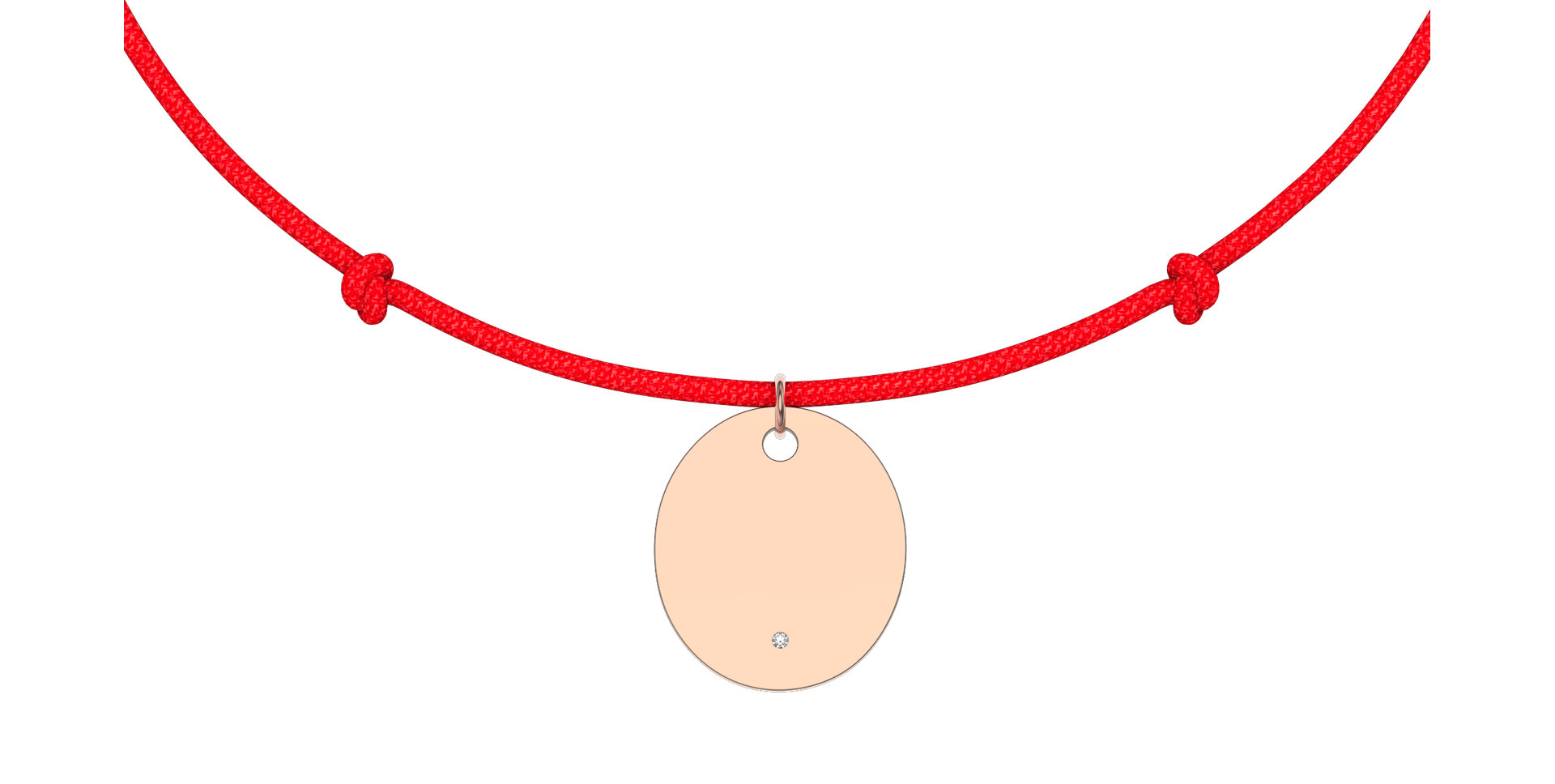 Diamantový náramek se šňůrkou Secret Love