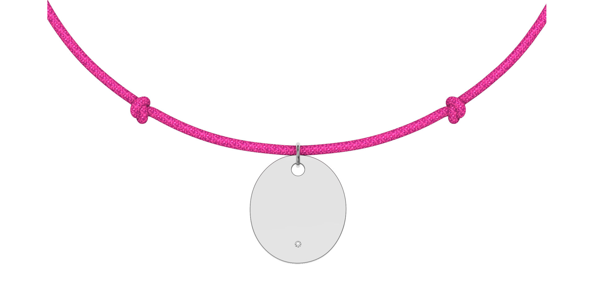 Diamantový náramek se šňůrkou Secret Love