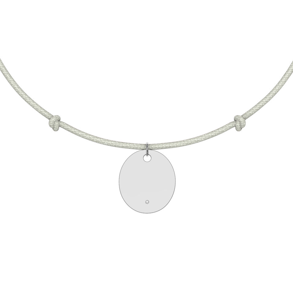 Diamantový náramek se šňůrkou Secret Love