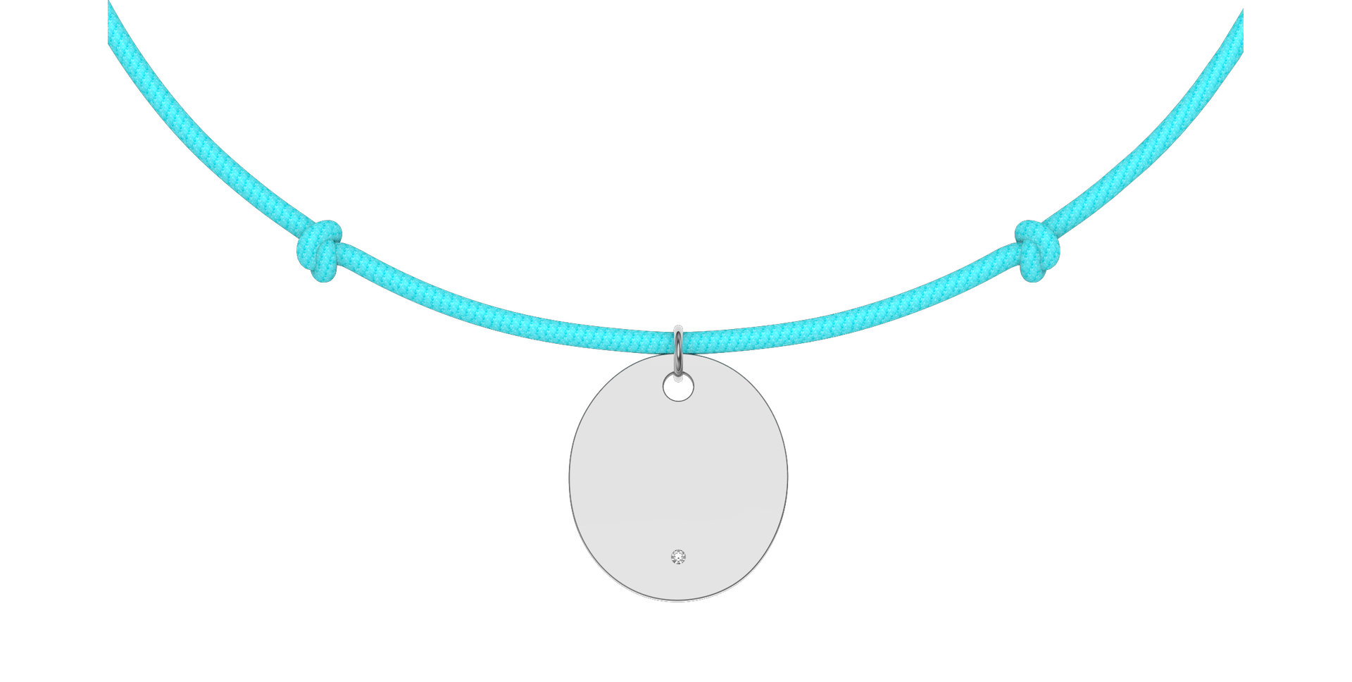 Diamantový náramek se šňůrkou Secret Love