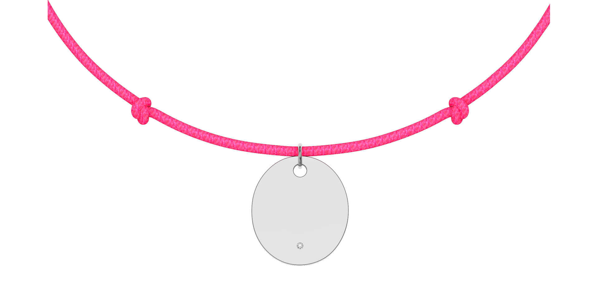 Diamantový náramek se šňůrkou Secret Love