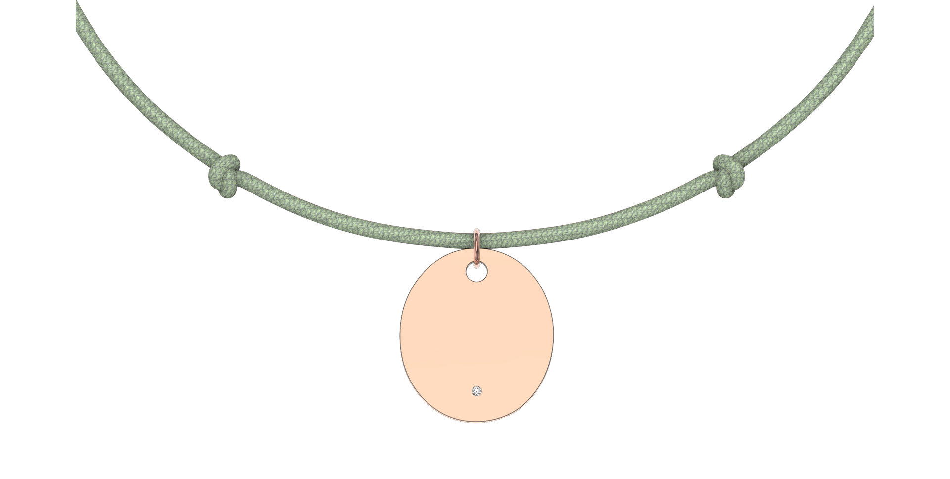 Diamantový náramek se šňůrkou Secret Love