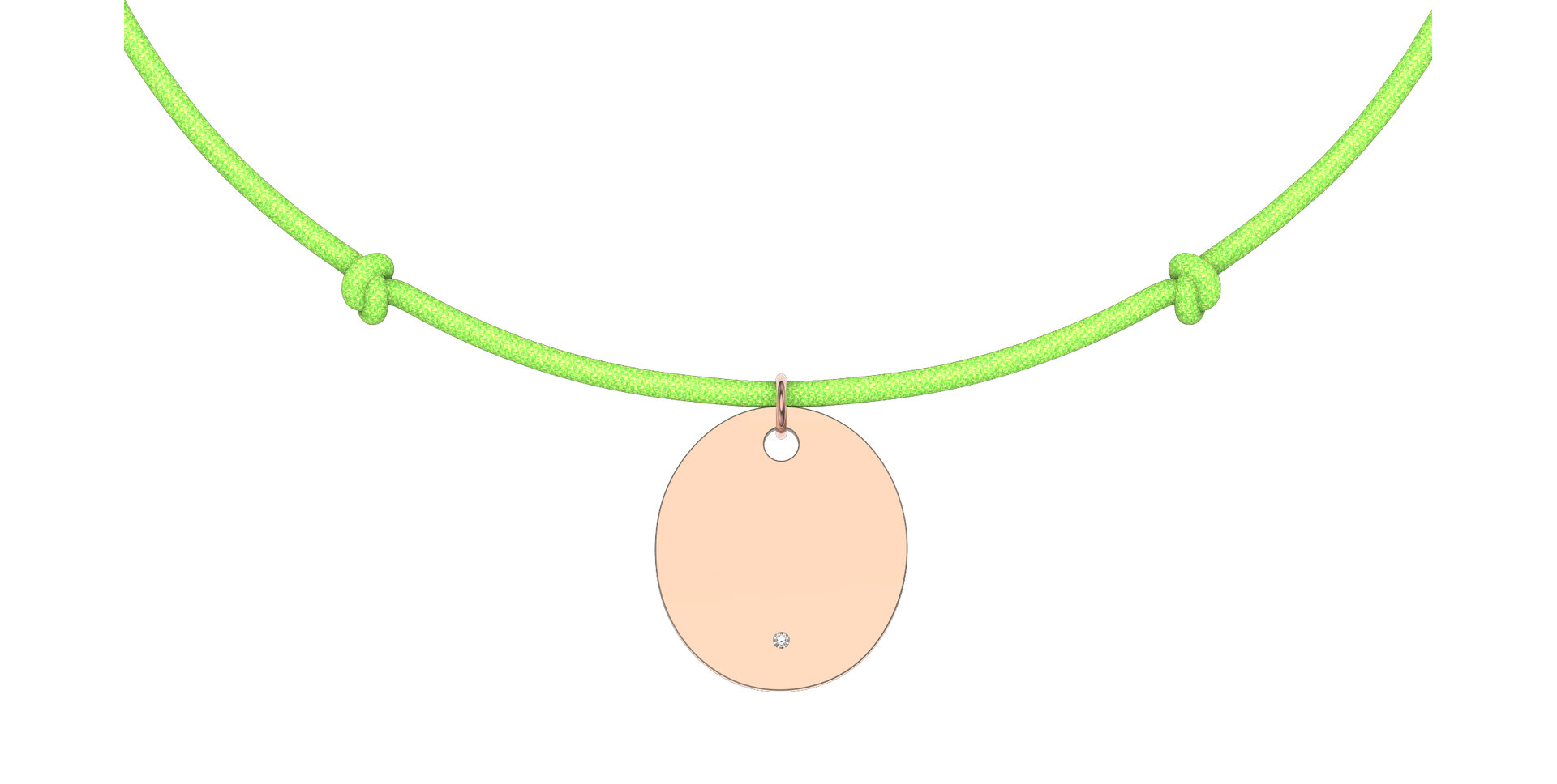 Diamantový náramek se šňůrkou Secret Love