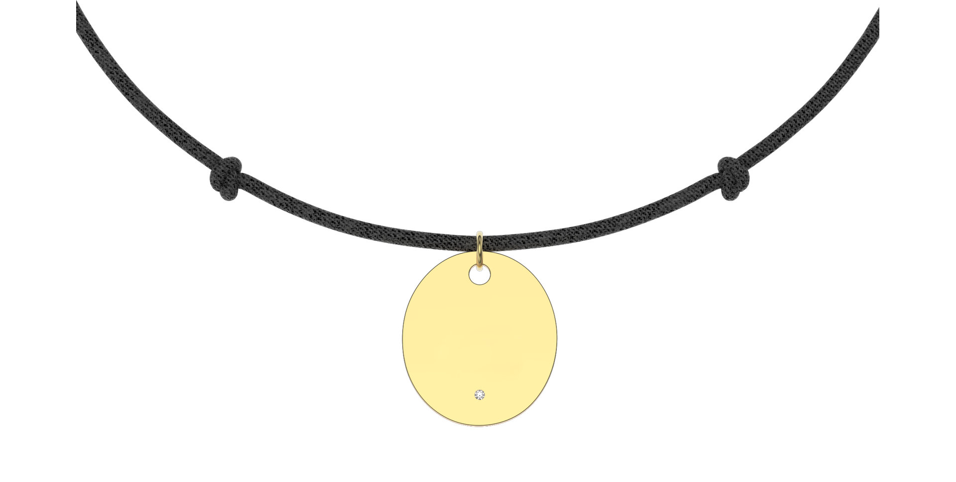 Diamantový náramek se šňůrkou Secret Love