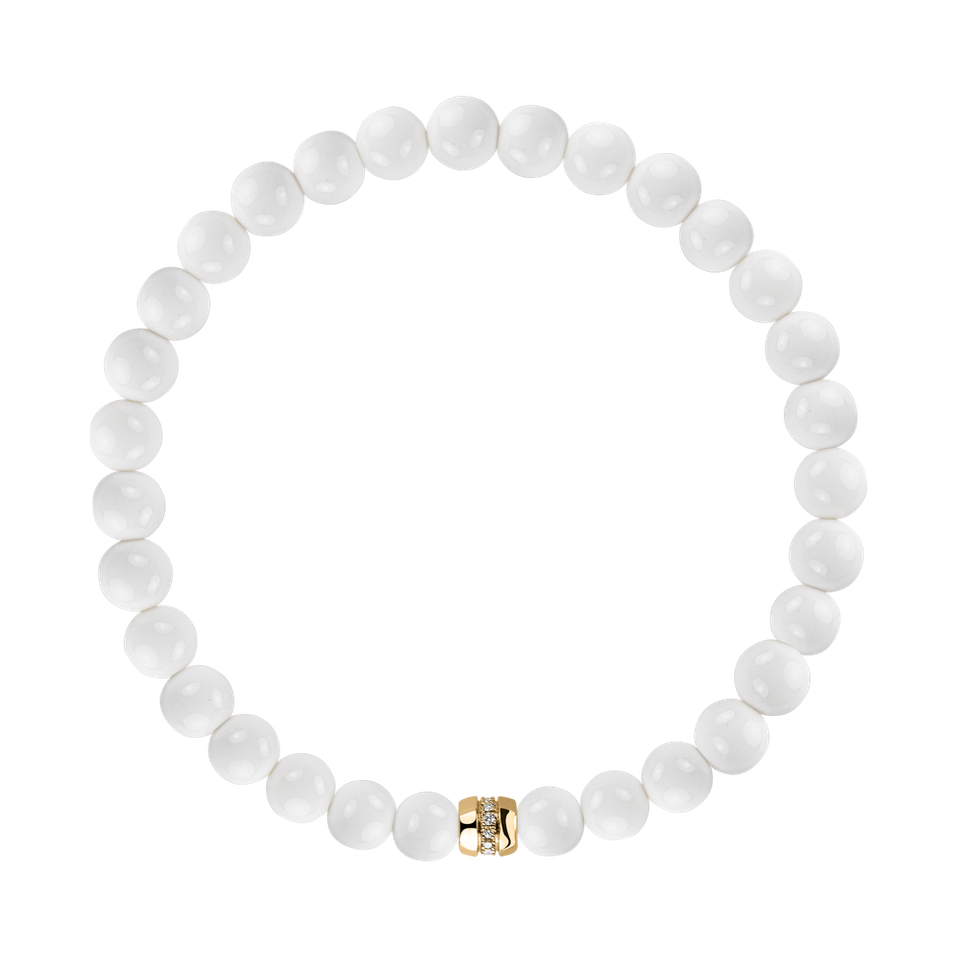 Náramek s diamanty a acháty Oracle