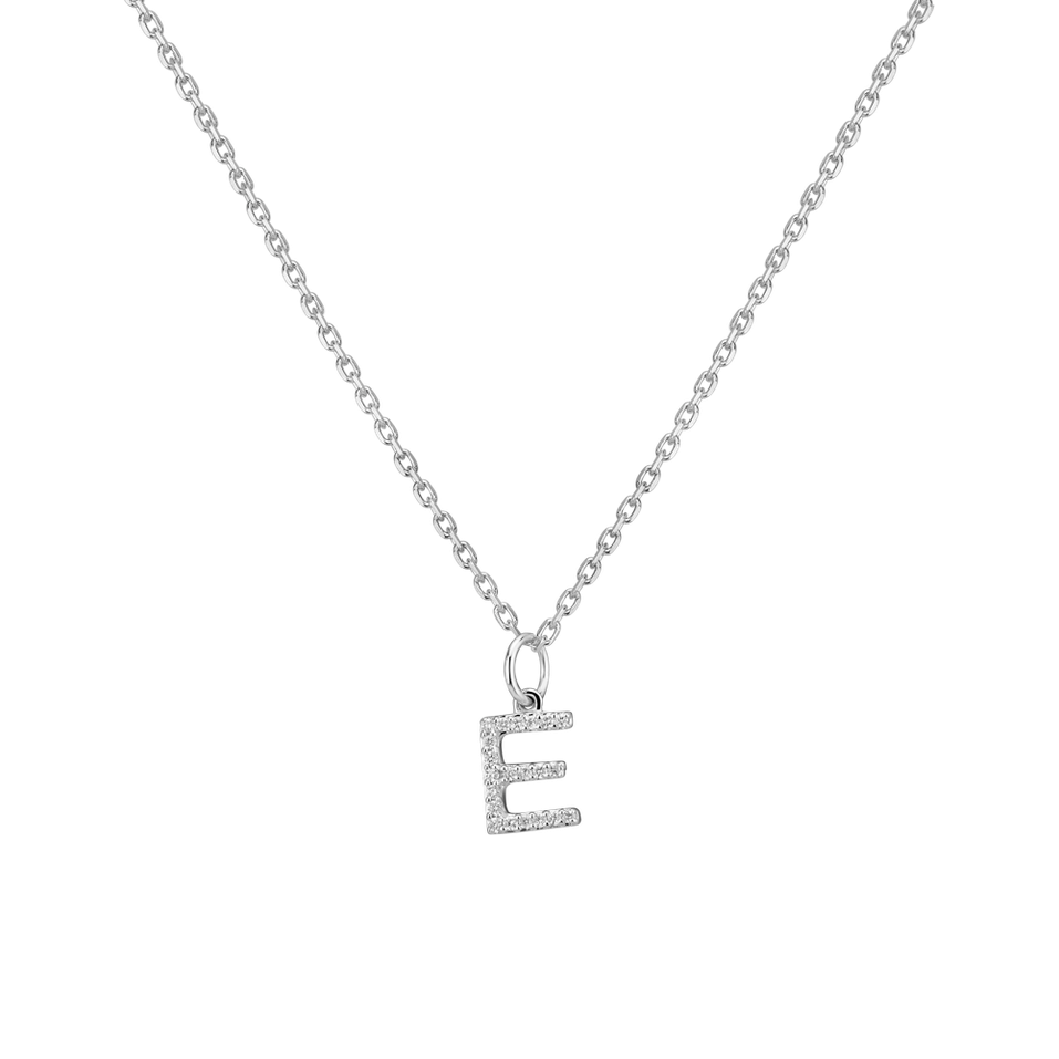 Přívěsek s diamanty Line Glitter  E