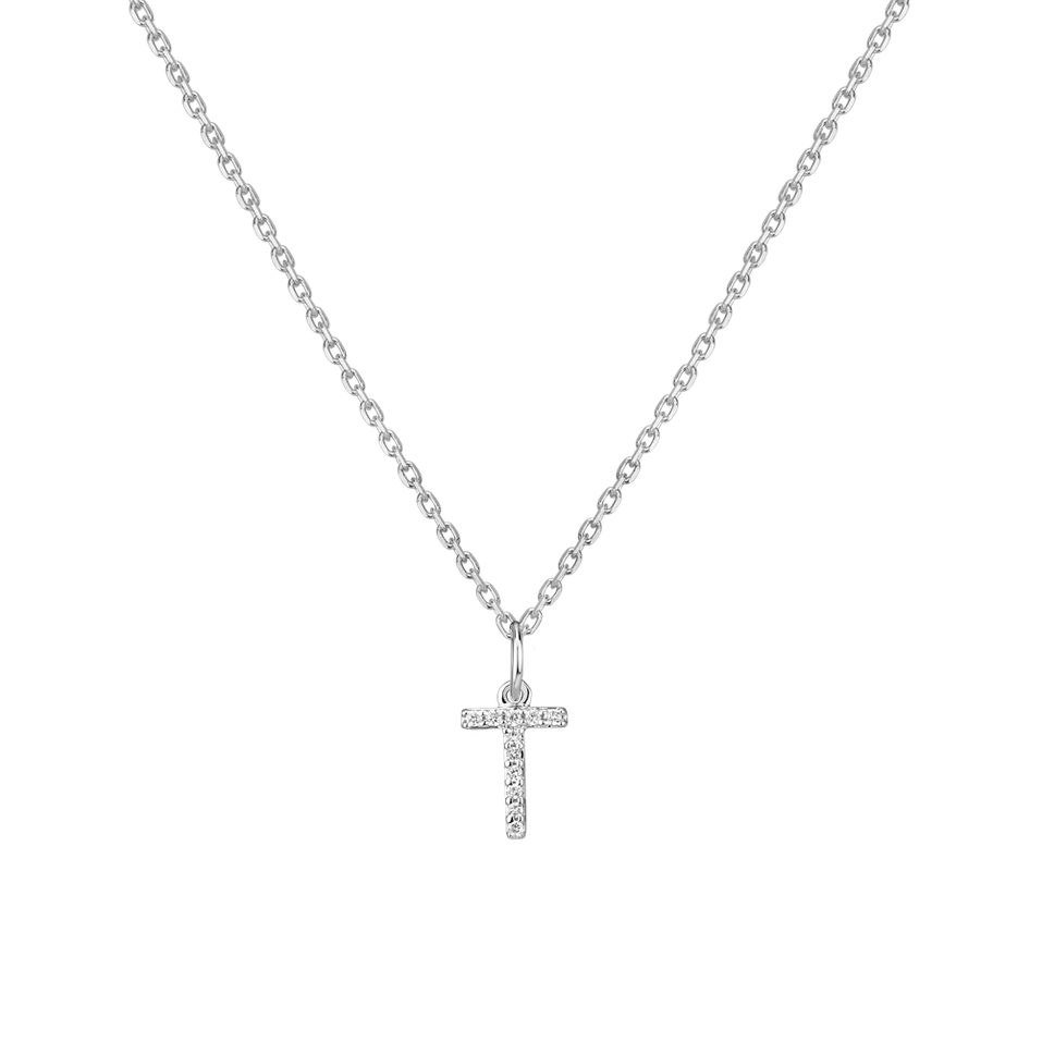 Přívěsek s diamanty Line Glitter  T