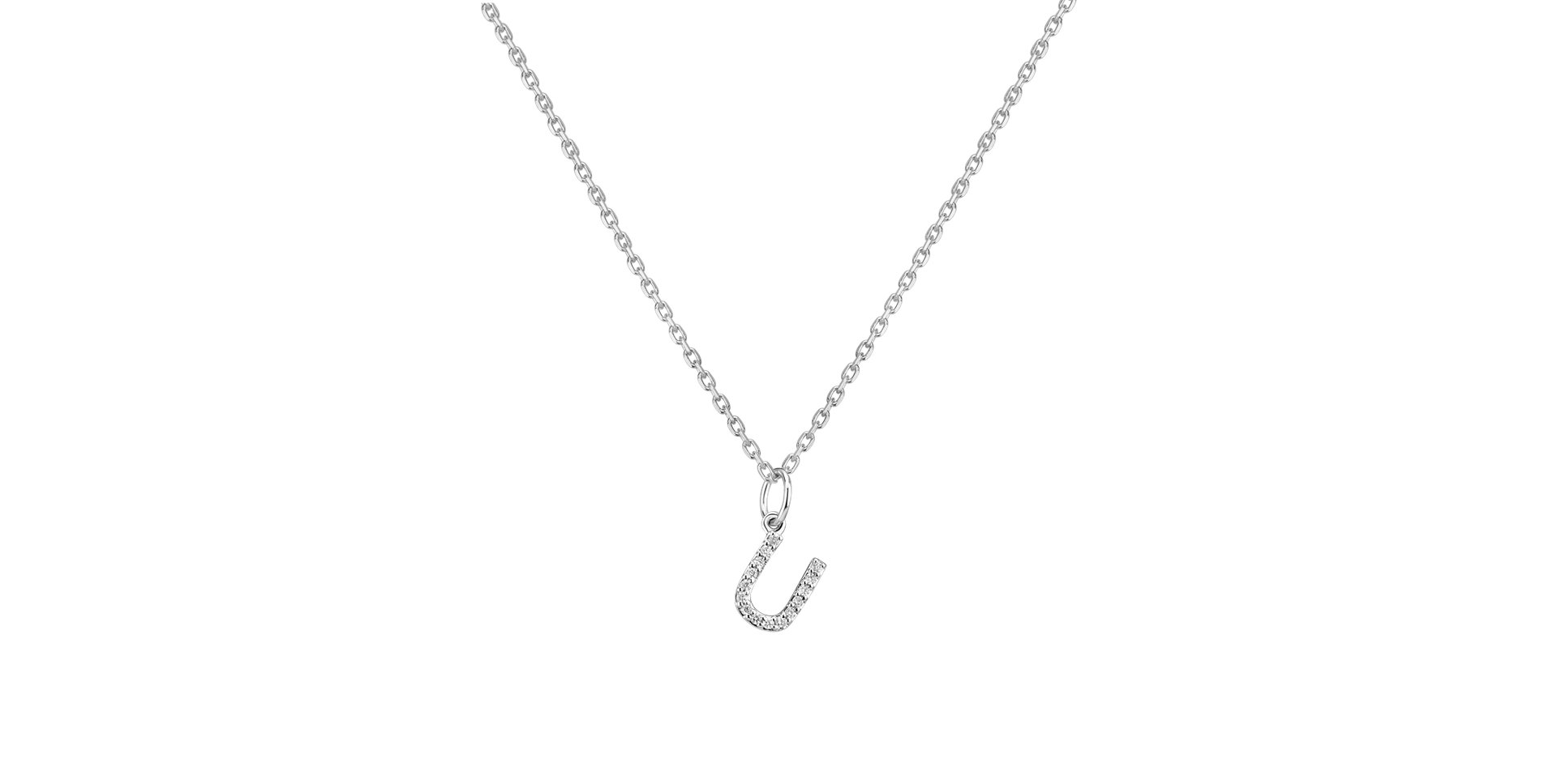 Přívěsek s diamanty Line Glitter  U