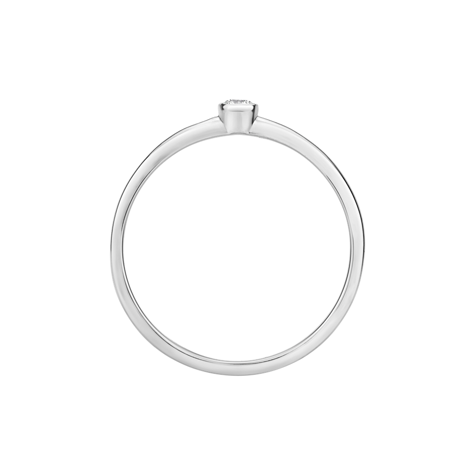 Prsten s diamantem Seductive Glow