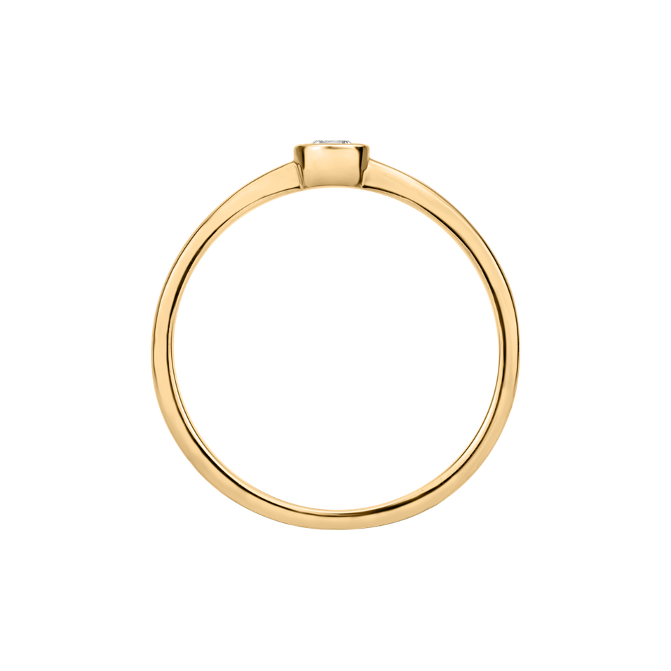 Prsten s diamantem Seductive Glow