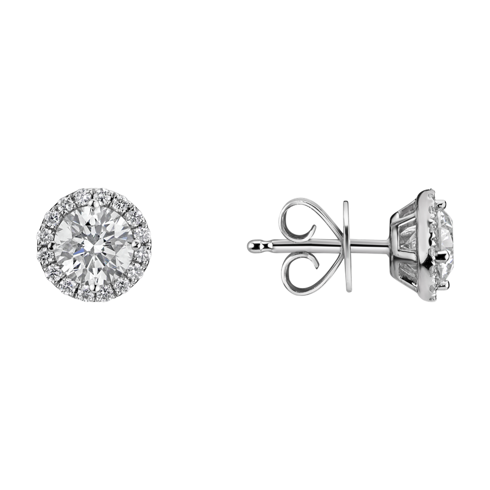 Náušnice s diamanty Essential Spark