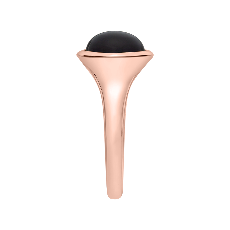 Prsten se smoky quartzem Bonbon