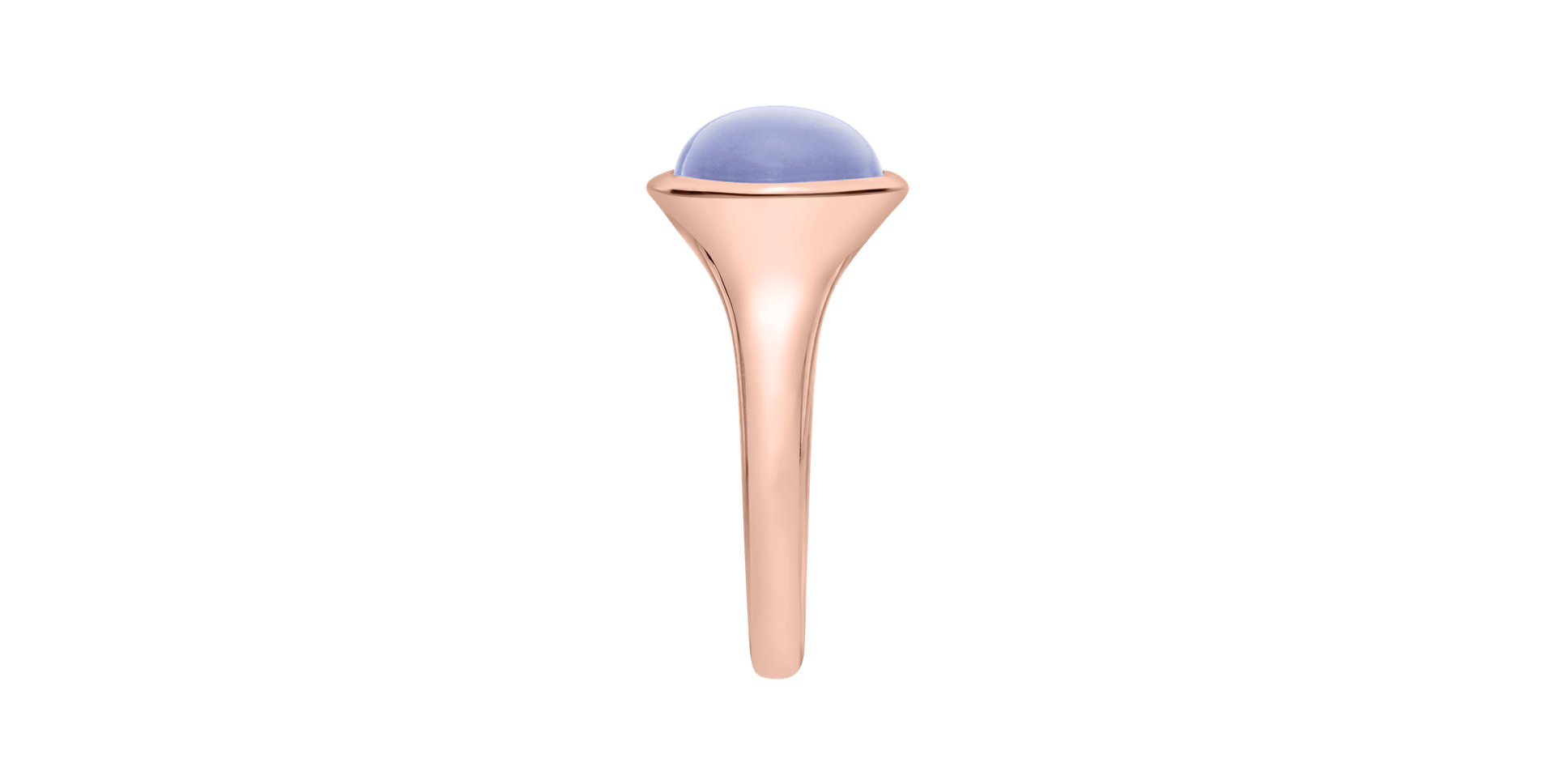 Prsten s chalcedonem blue Bonbon