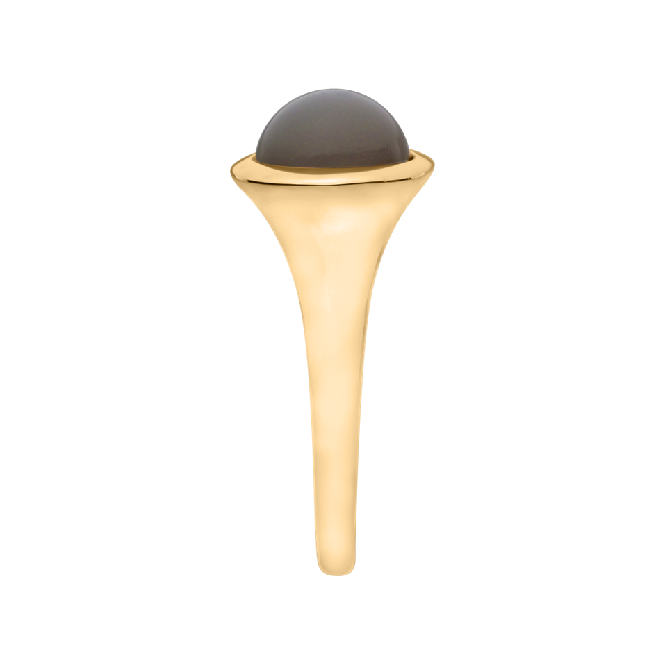 Prsten s měsíčním kamenem gray Bonbon