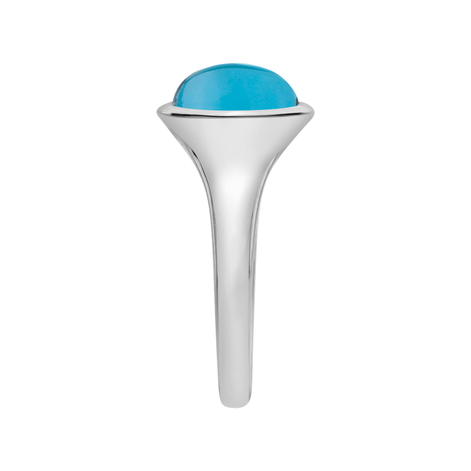 Prsten s topazem swiss Bonbon