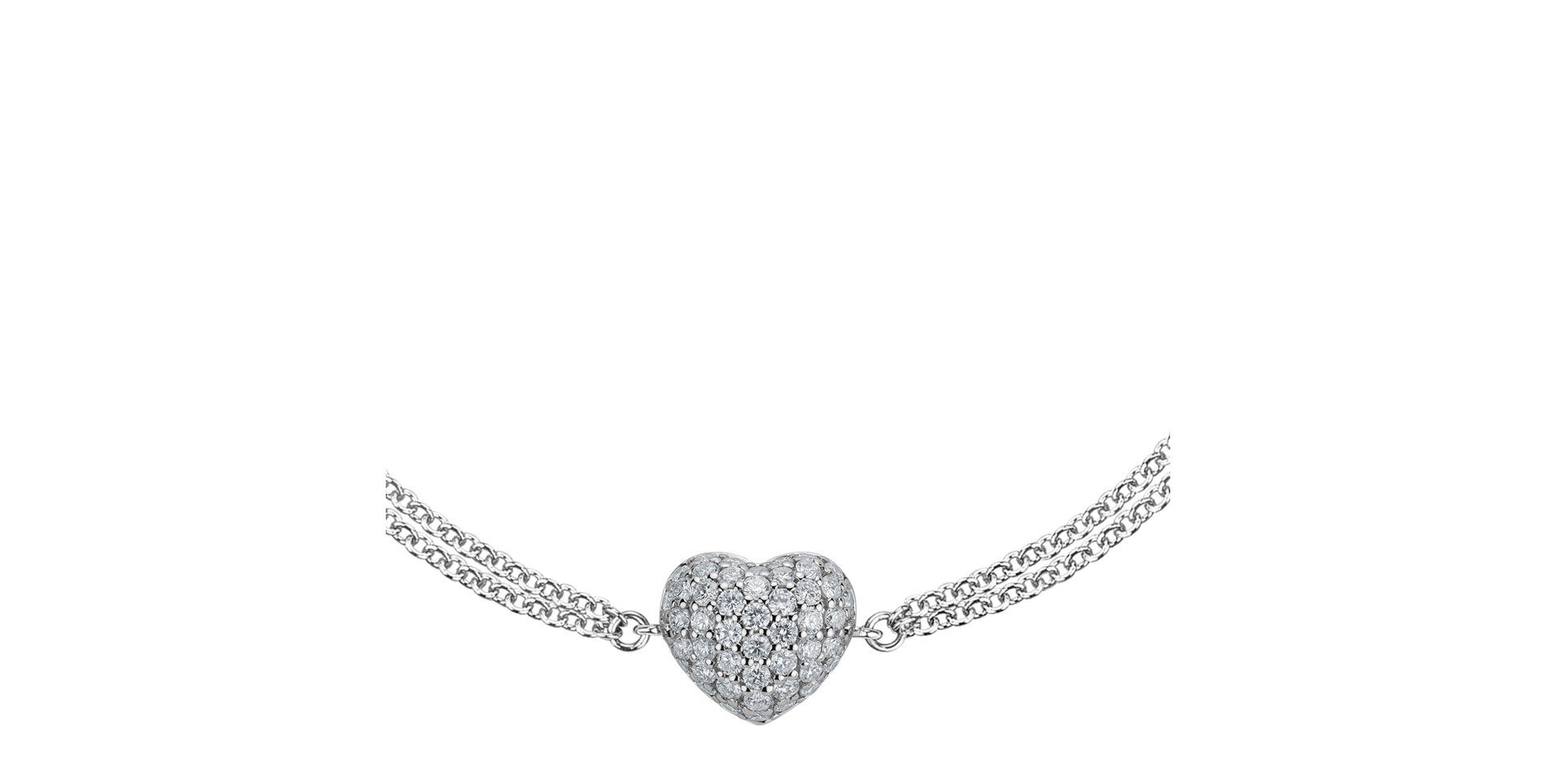 Náramek s diamanty Love Princess