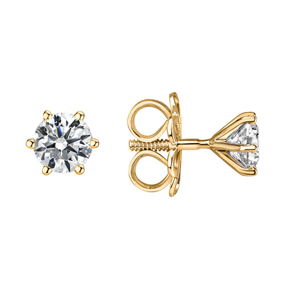 Náušnice s diamantem Vesper Romance