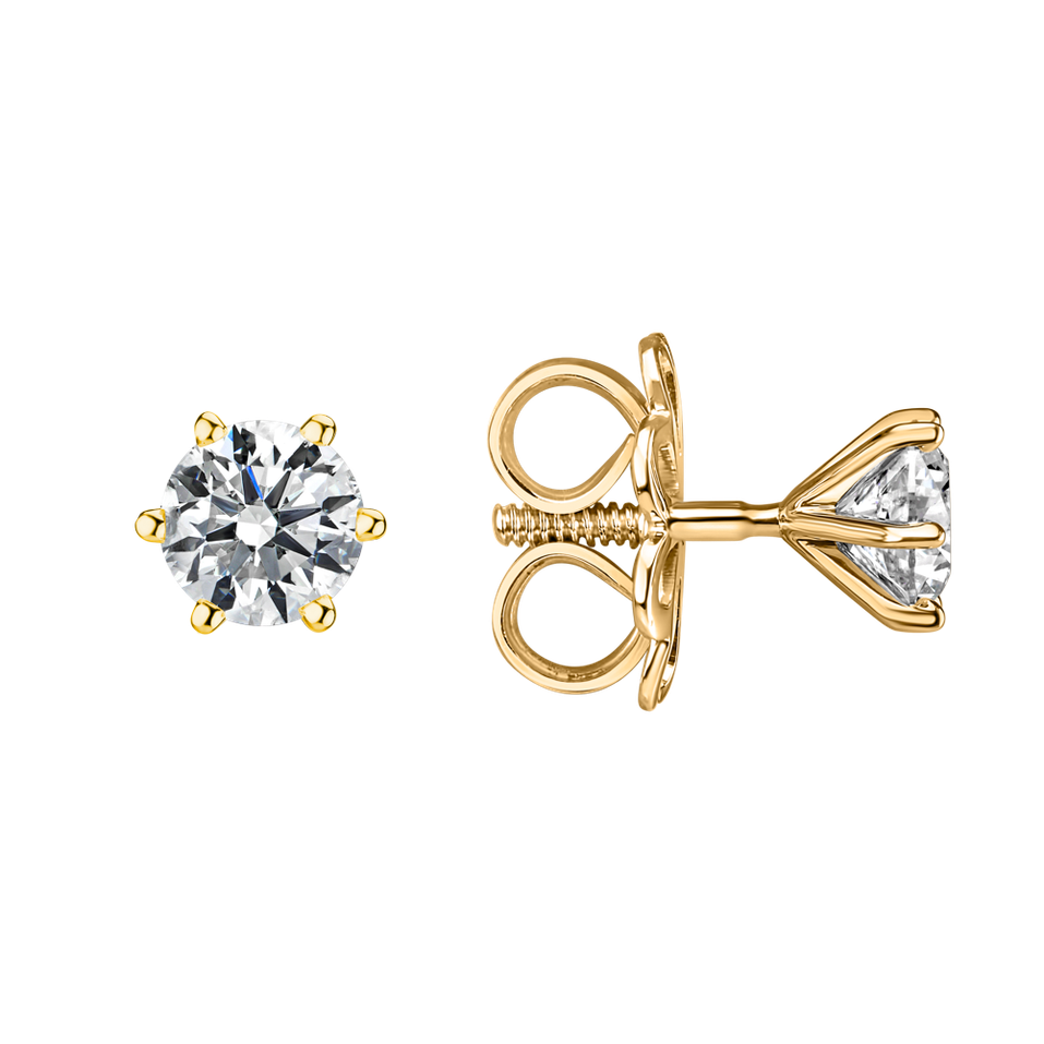 Náušnice s diamantem Vesper Romance