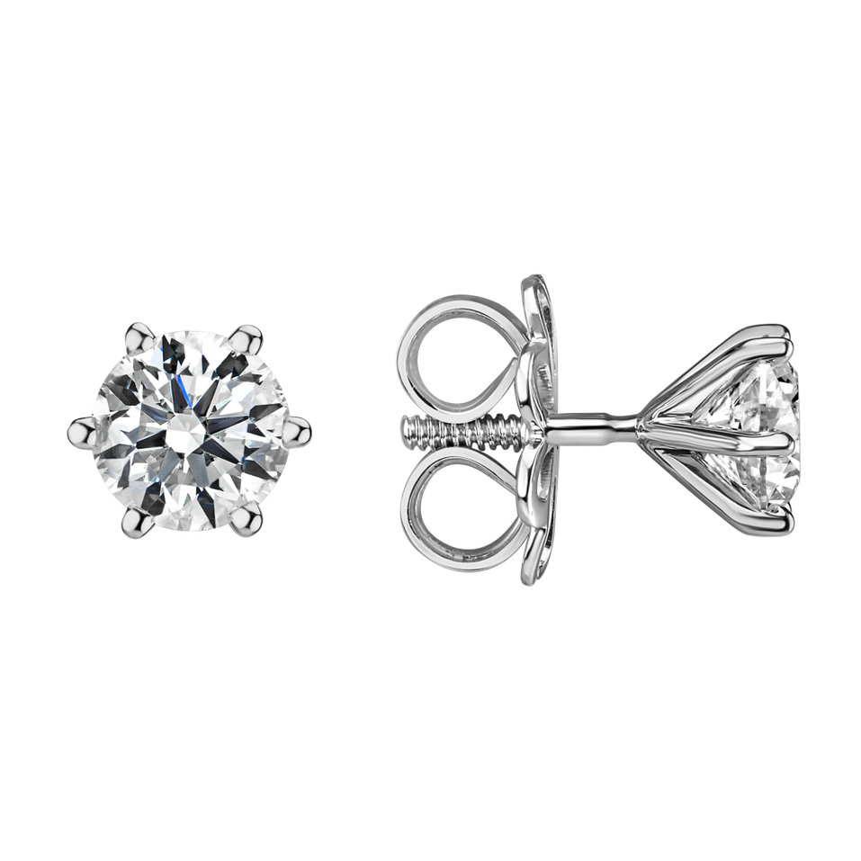 Náušnice s diamantem Vesper Romance