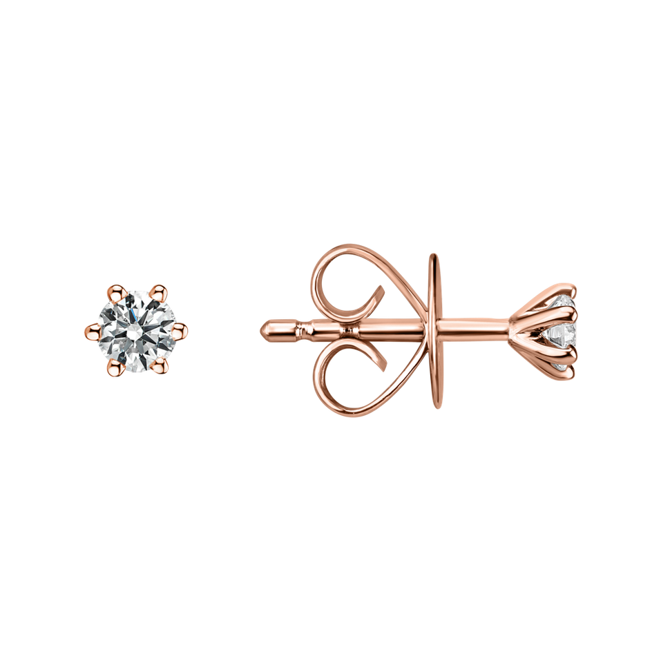 Náušnice s diamantem Essential Sparks