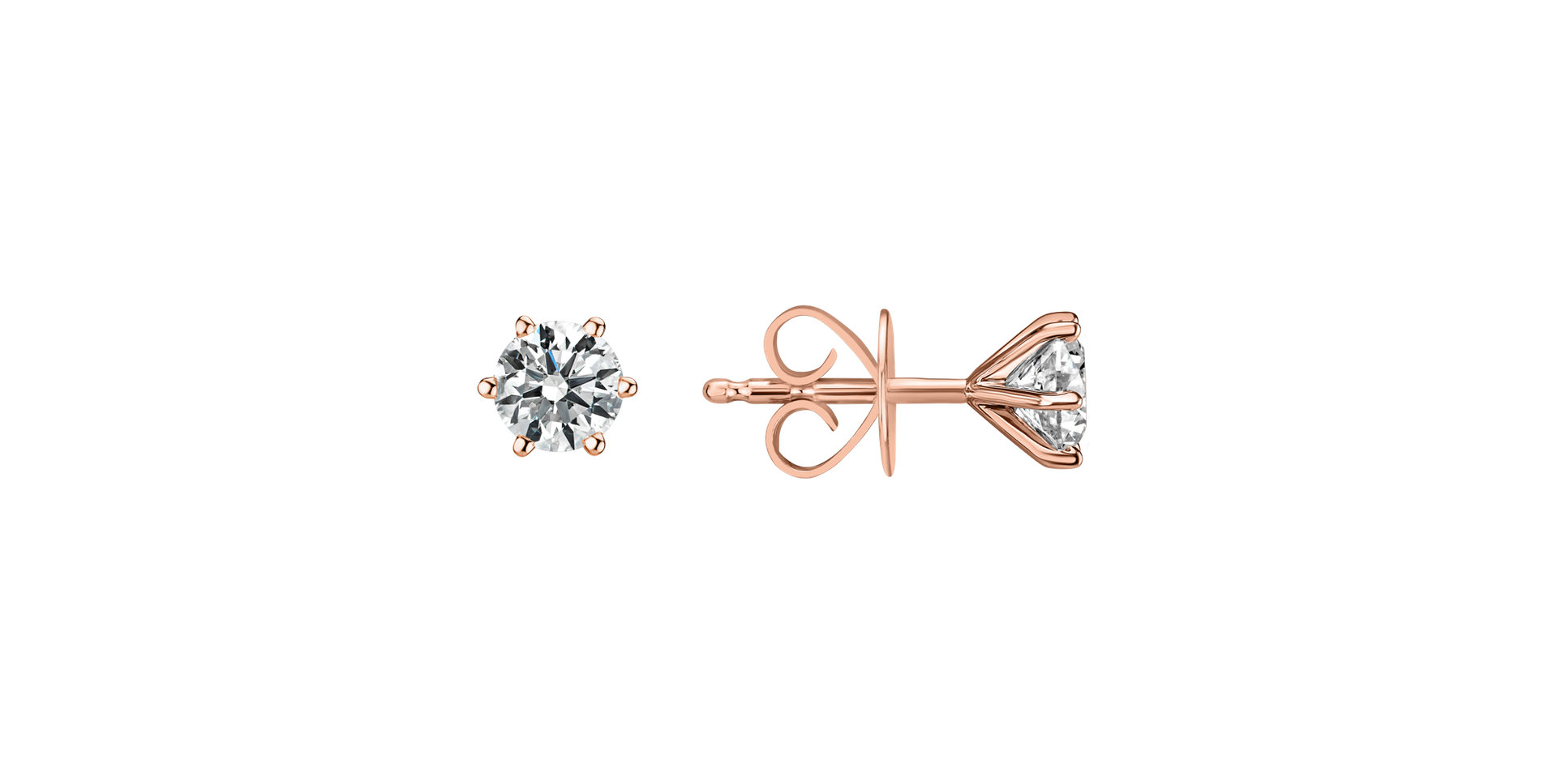 Náušnice s diamantem Essential Sparks