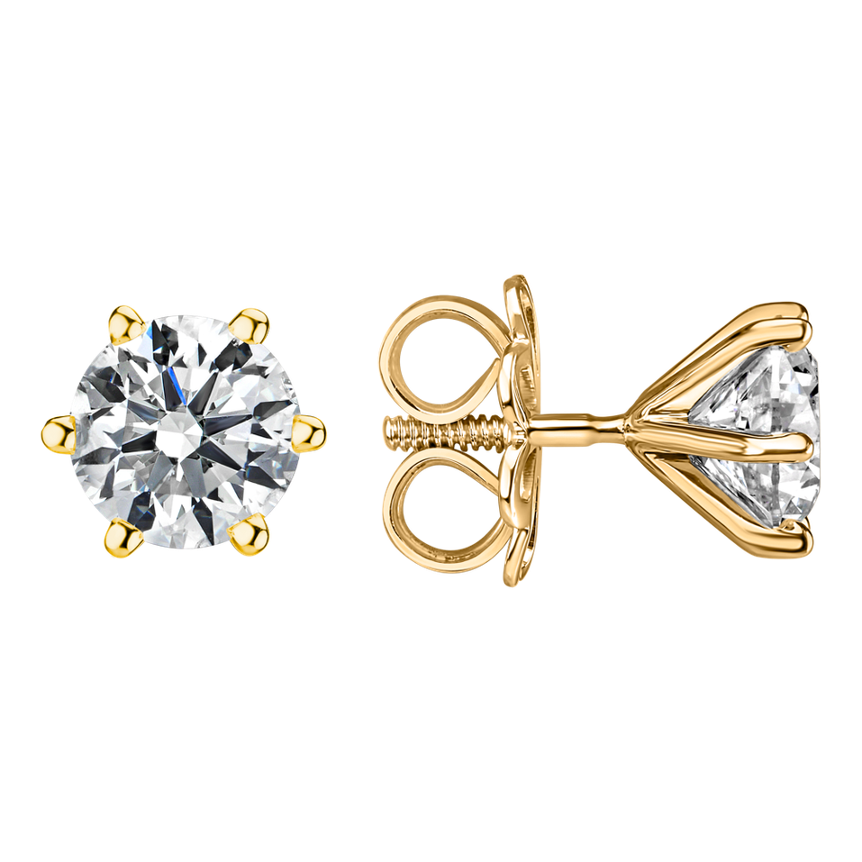 Náušnice s diamantem Vesper Romance