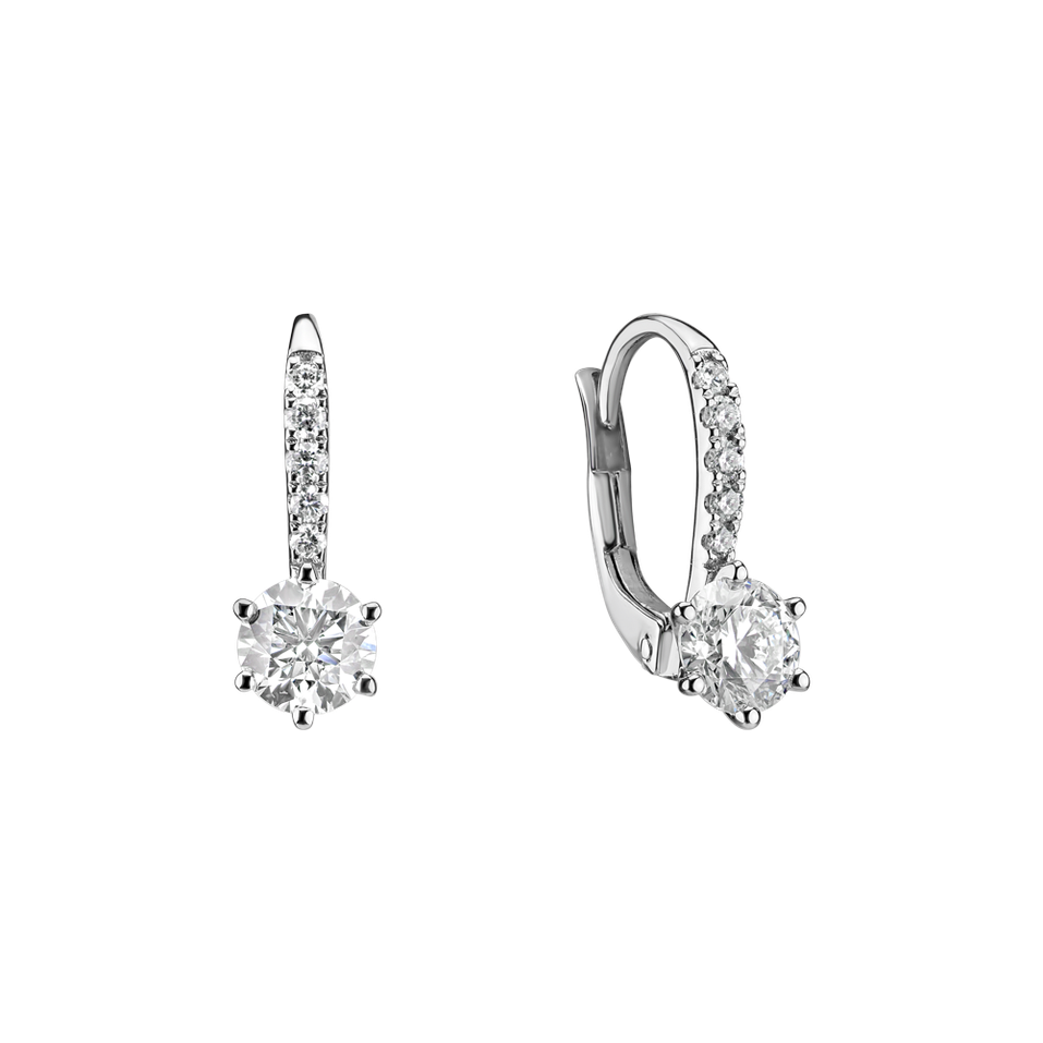 Náušnice s diamanty Essential Glow