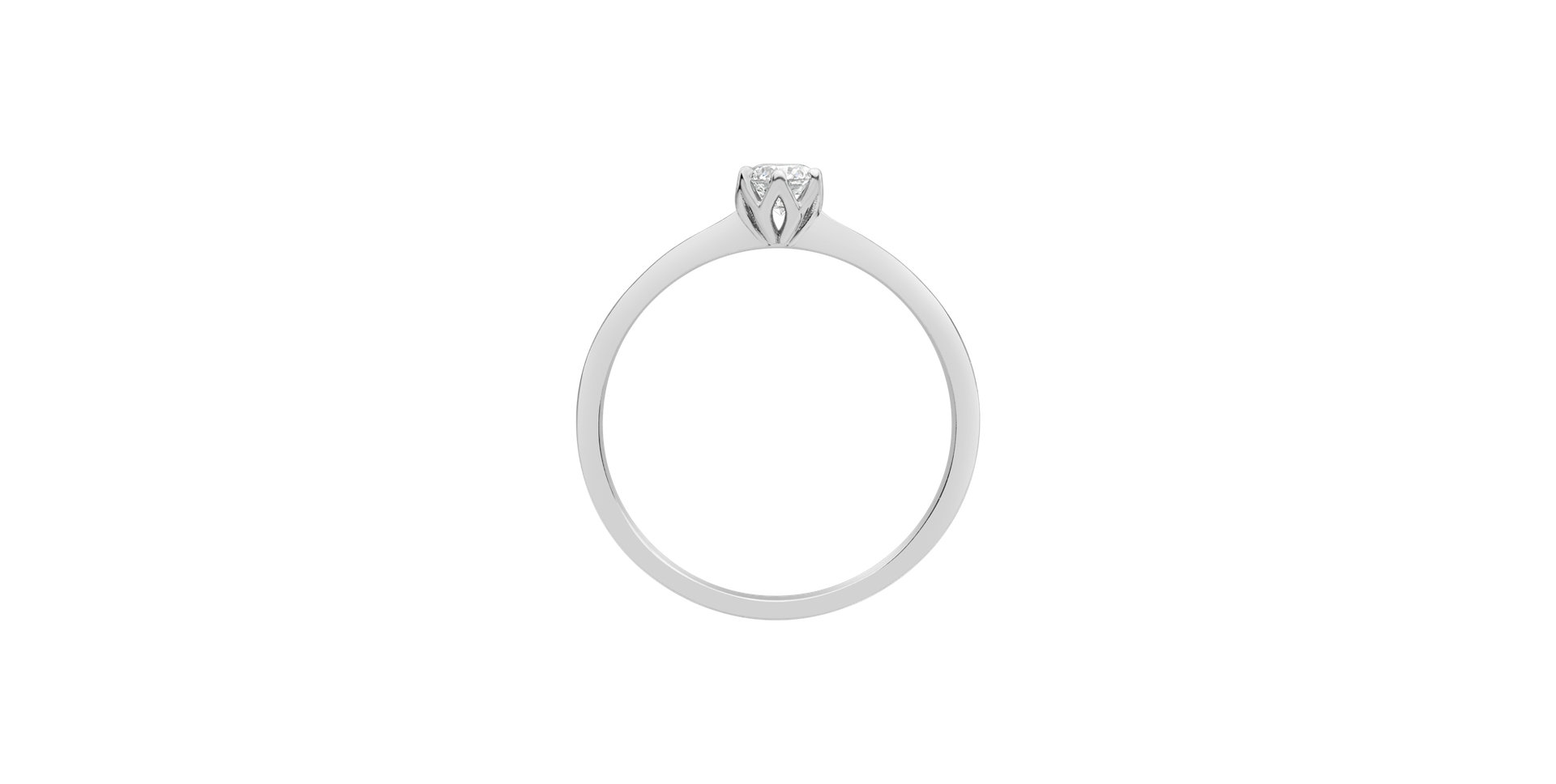 Prsten s diamantem Glory