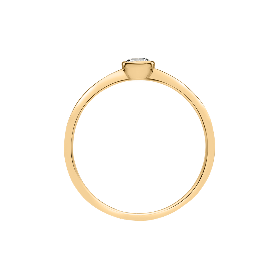 Prsten s diamantem Seductive Glow