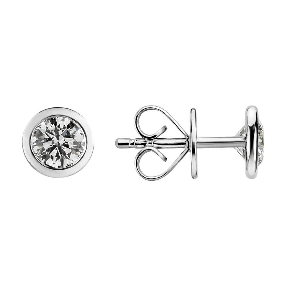 Náušnice s diamantem Shiny Dots