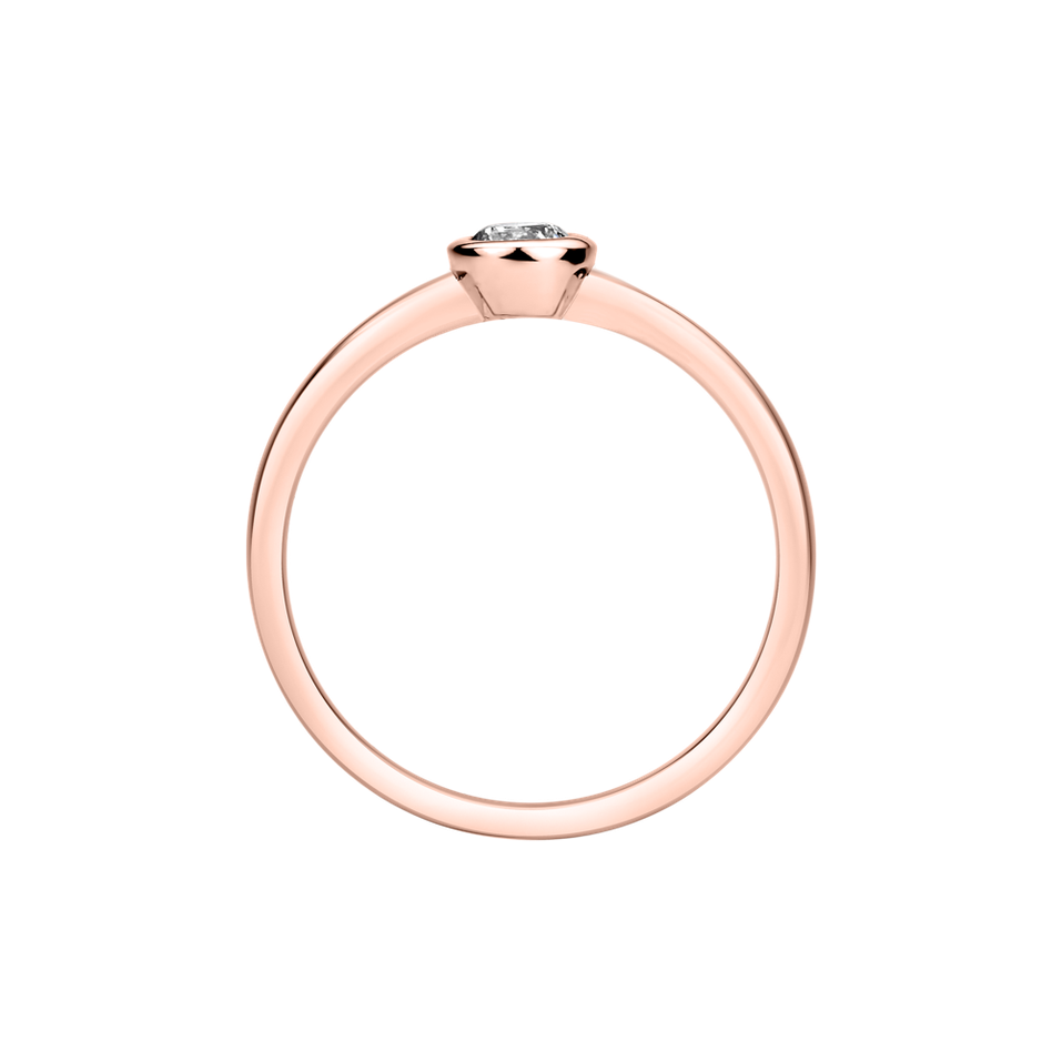 Prsten s diamantem Seductive Glow