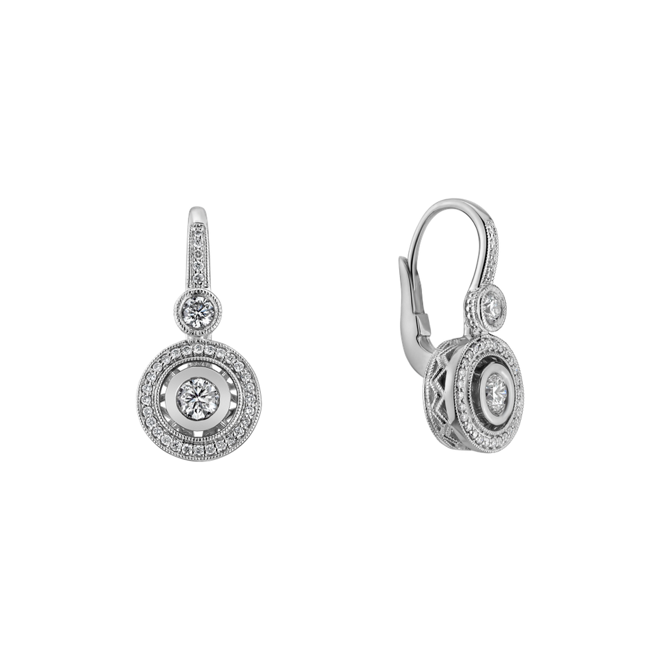 Náušnice s diamanty Monarch Love