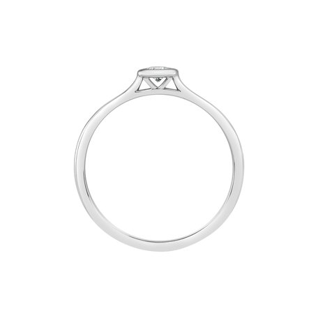 Prsten s diamantem Classy Dot