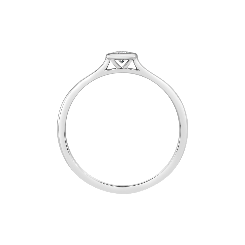 Prsten s diamantem Classy Dot