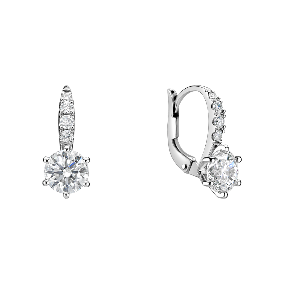 Náušnice s diamanty Essential Glow