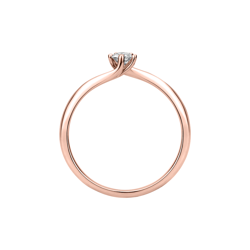 Prsten s diamantem Vivid Love