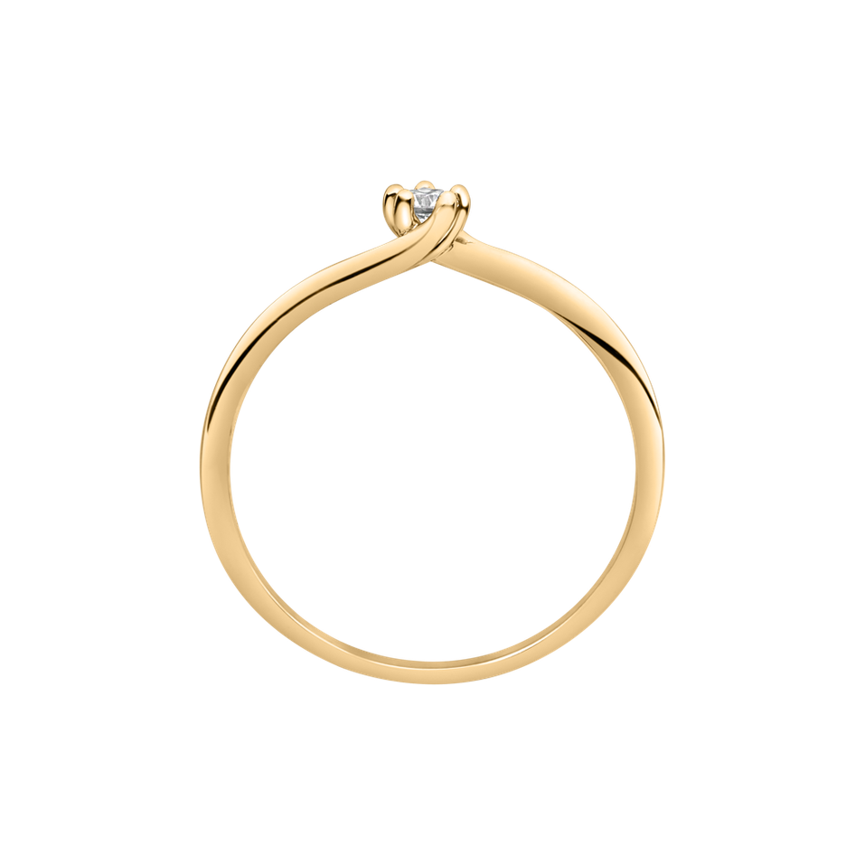 Prsten s diamantem Vivid Love