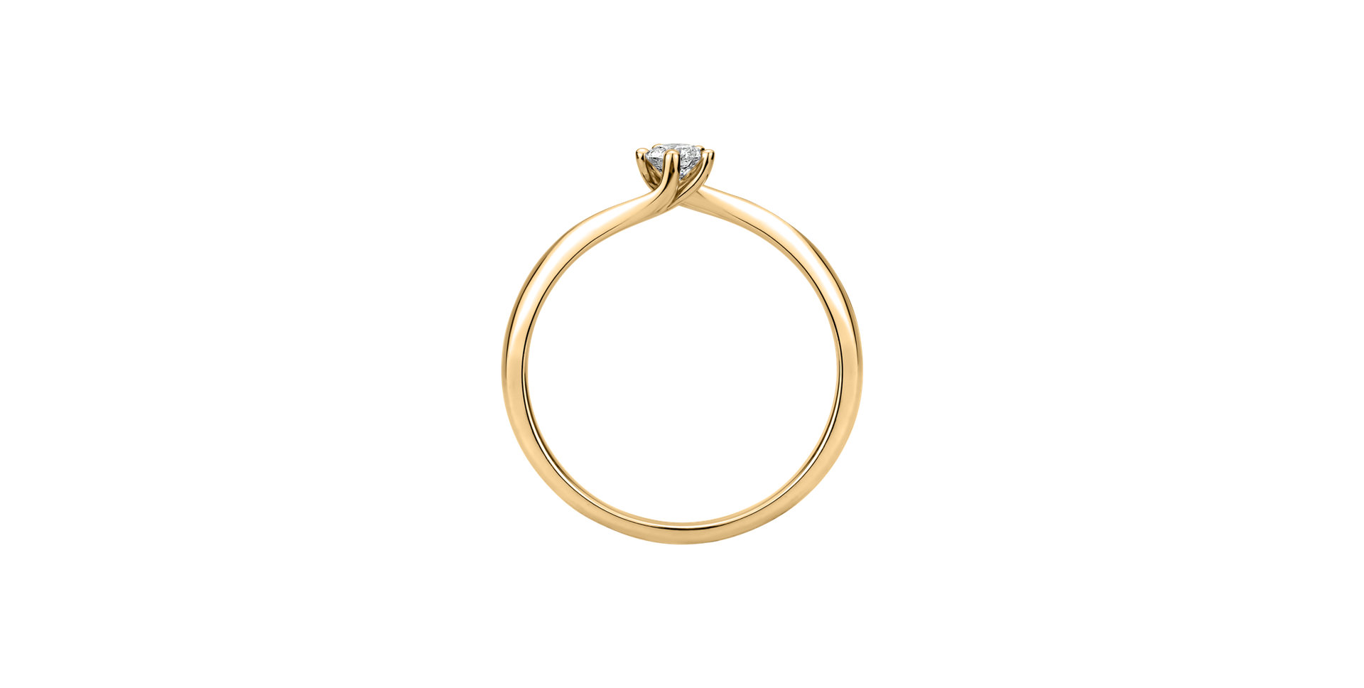 Prsten s diamantem Vivid Love