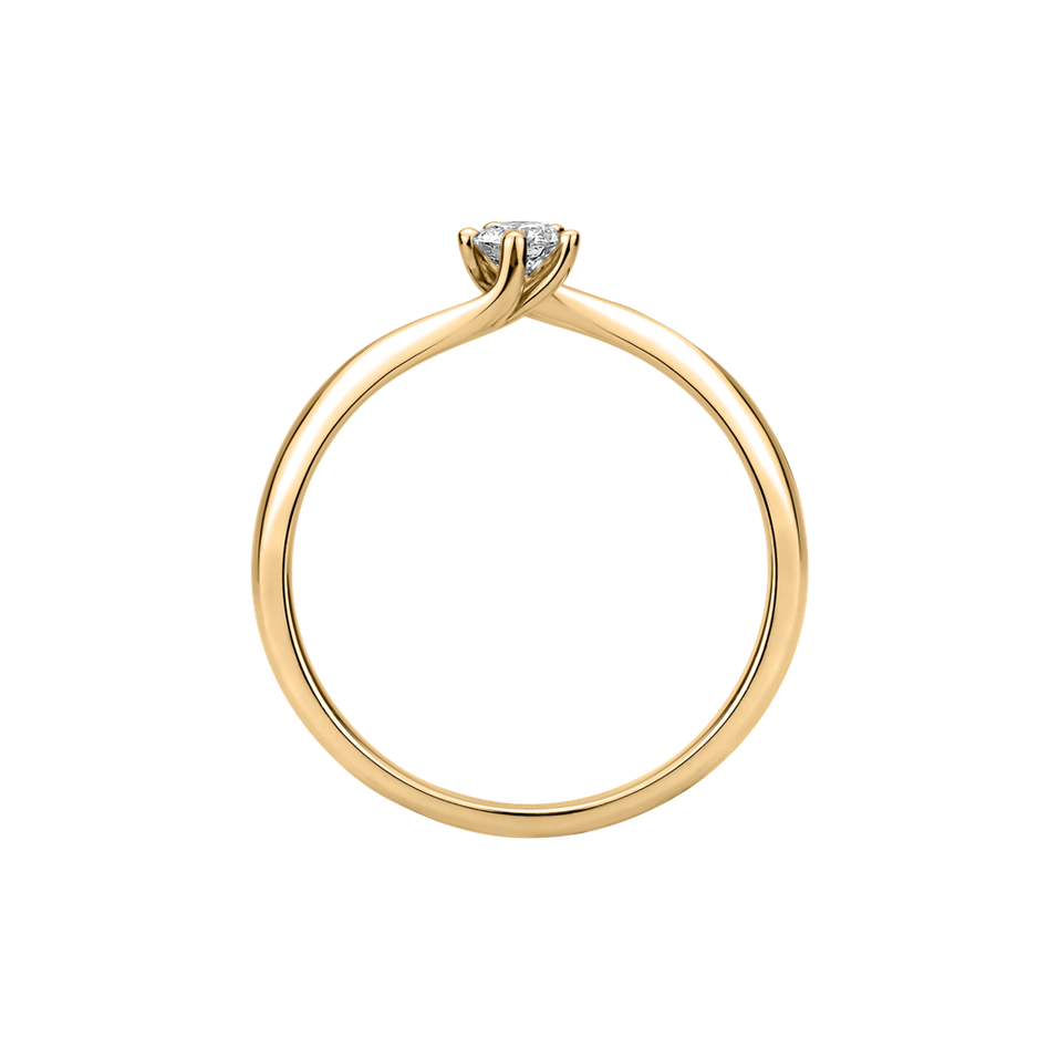 Prsten s diamantem Vivid Love