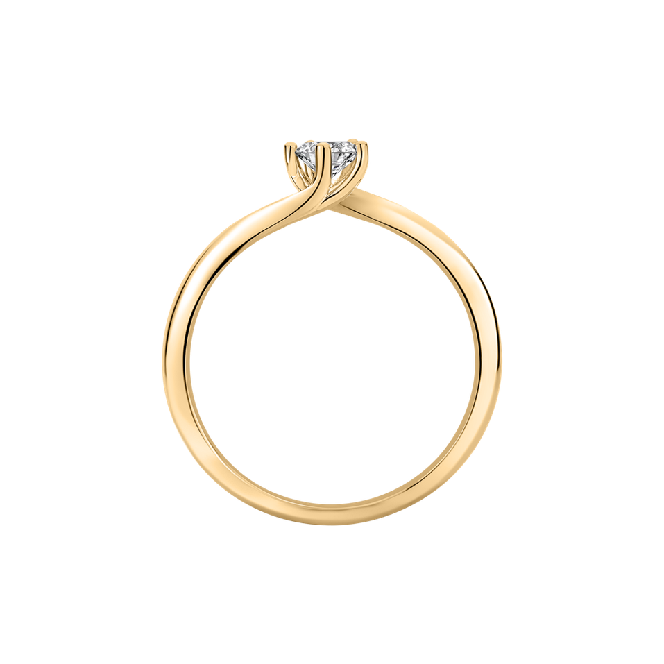 Prsten s diamantem Vivid Love