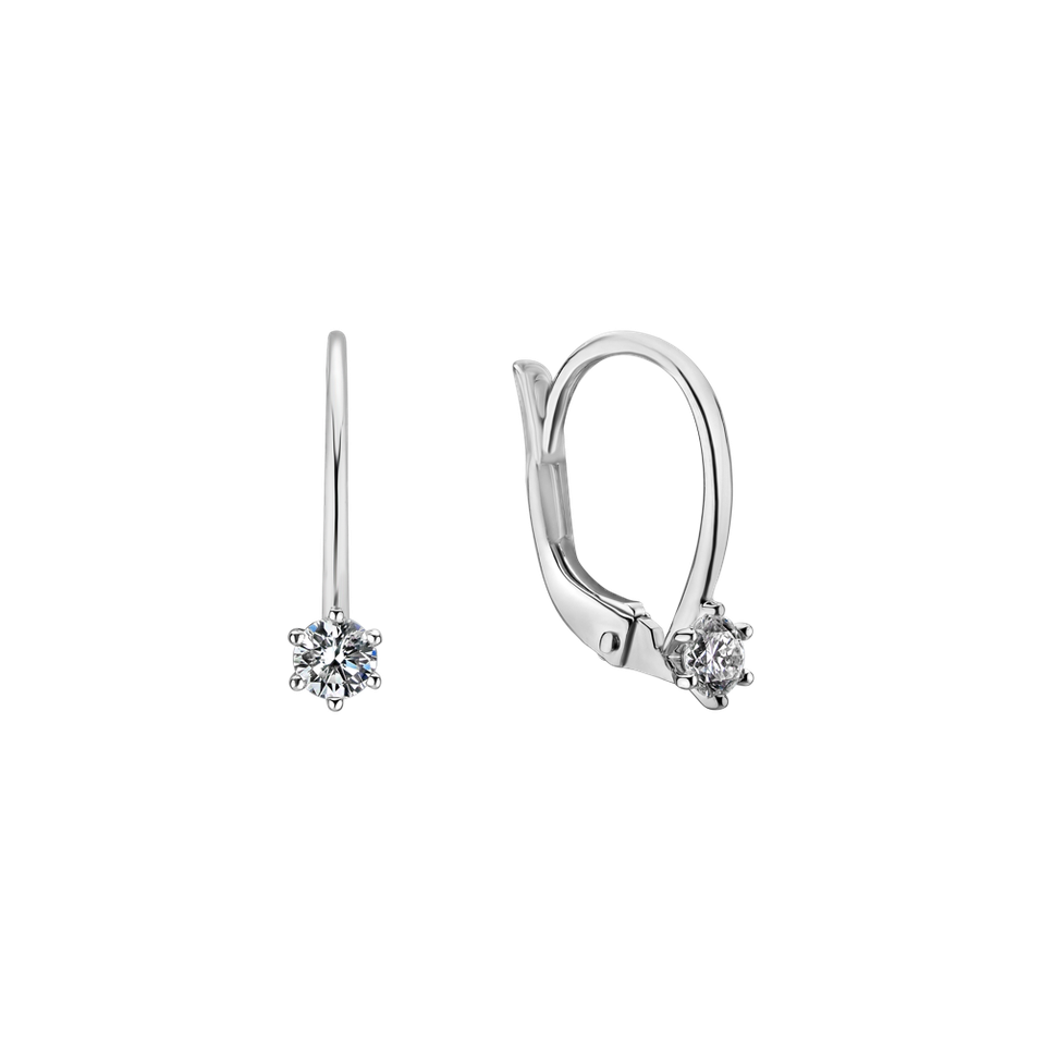 Náušnice s diamantem Everyday Glow