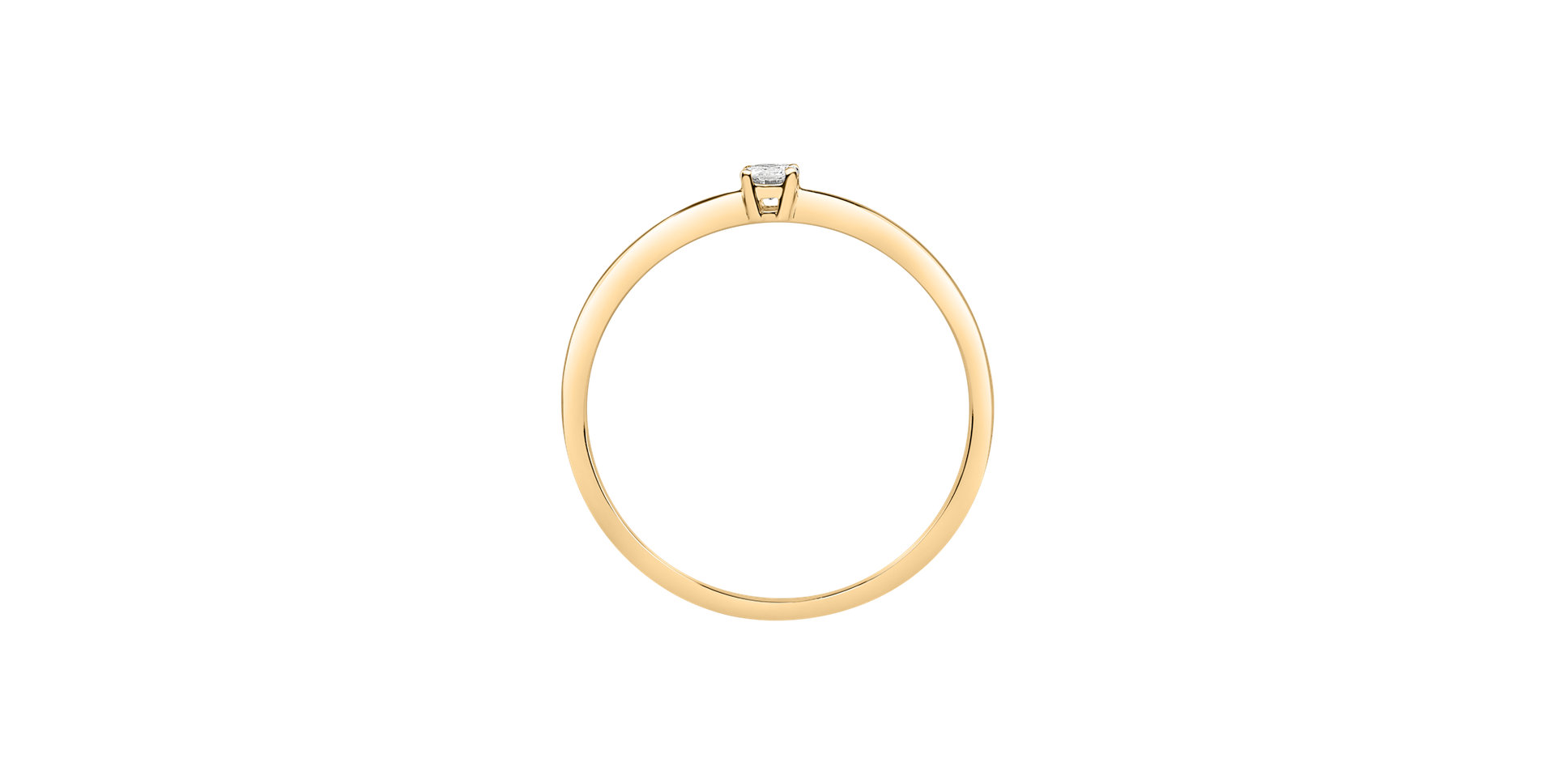 Prsten s diamantem Space Dream