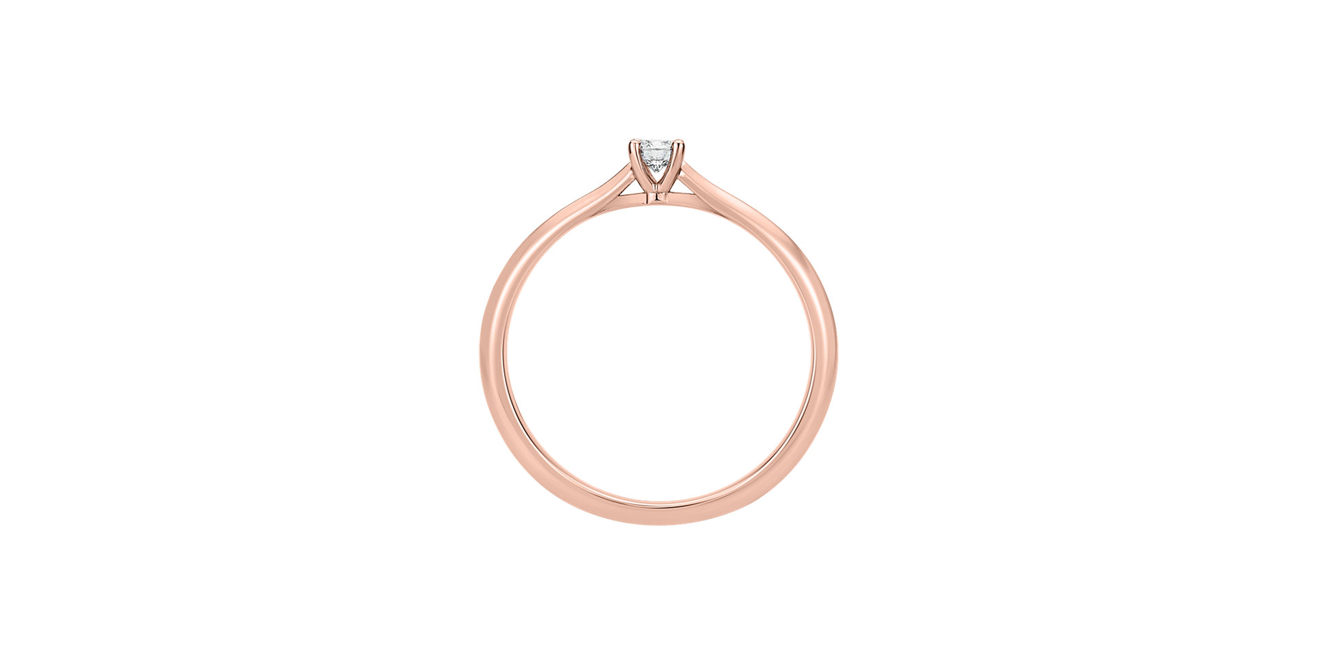 Prsten s diamantem Divine Love