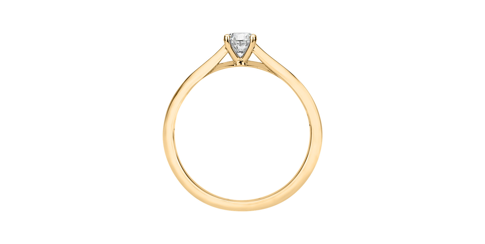 Prsten s diamantem Forever Love