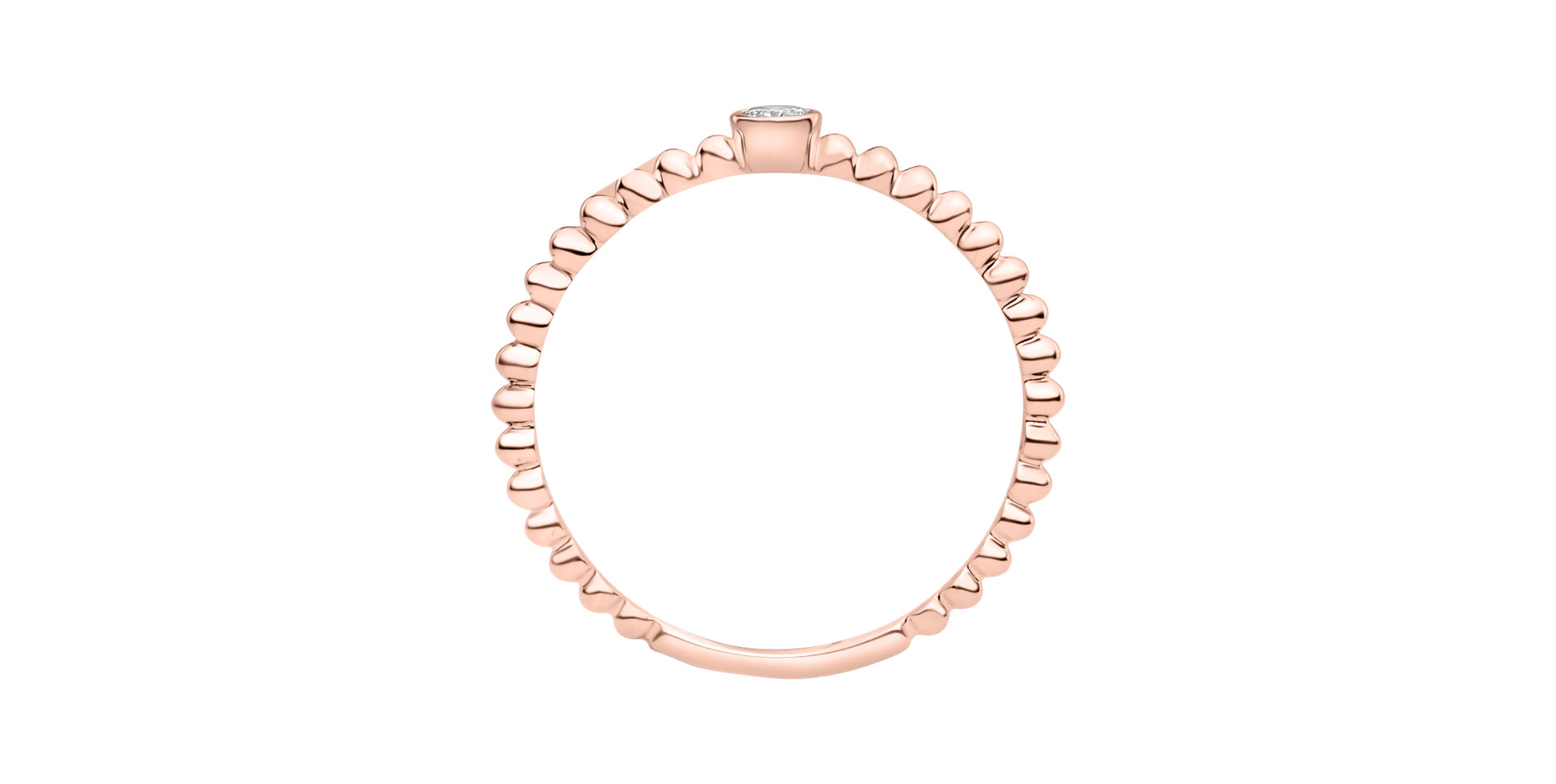 Prsten s diamantem Dot Joy