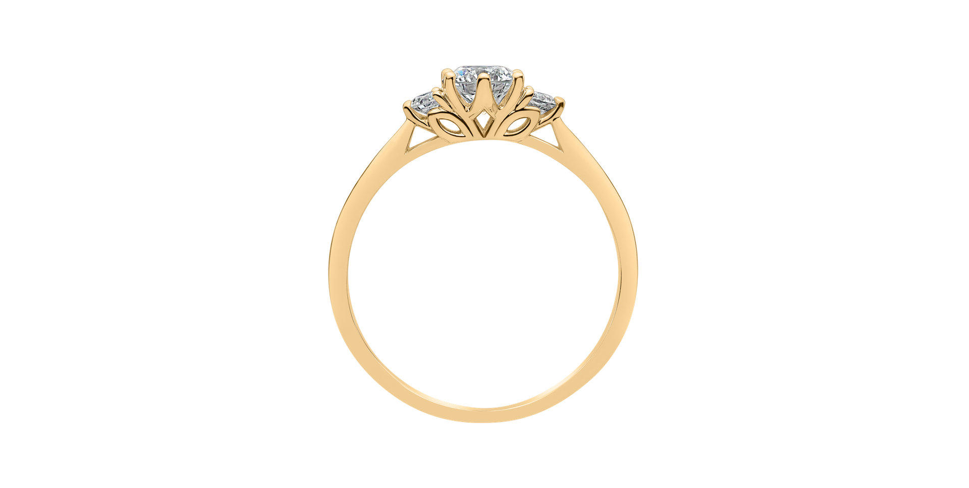 Prsten s diamanty Midnight Serenity