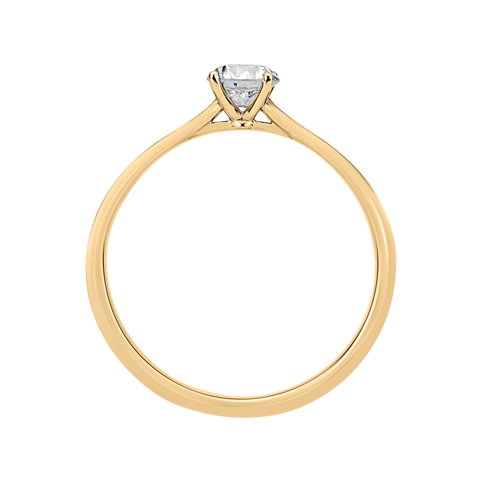 Prsten s diamantem Forever Love