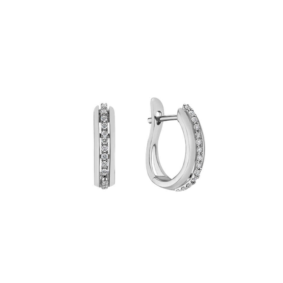 Náušnice s diamanty Pure Soul