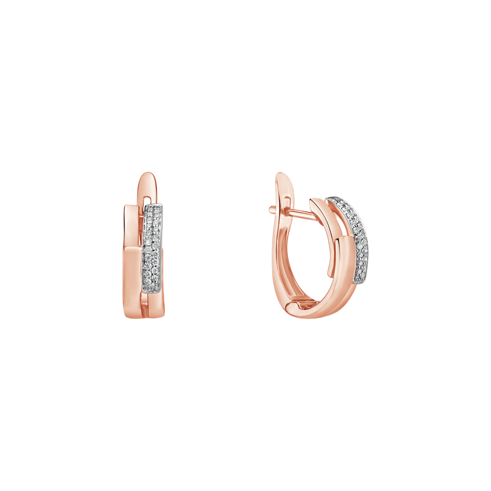 Náušnice s diamanty Dream Elegance