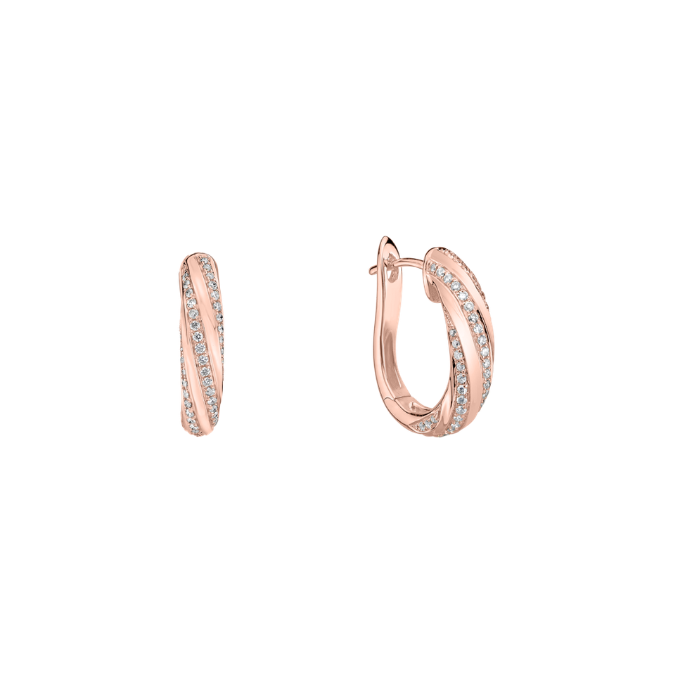 Náušnice s diamanty Joyful Energy